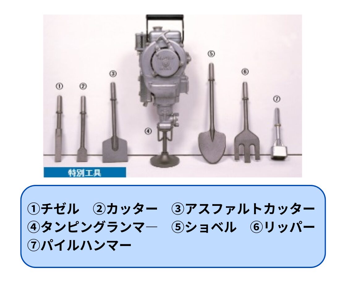 削岩機（ロックドリル）とは？ブレーカーとの違いや、種類・選び方について解説 - おもしろ建機ナビ